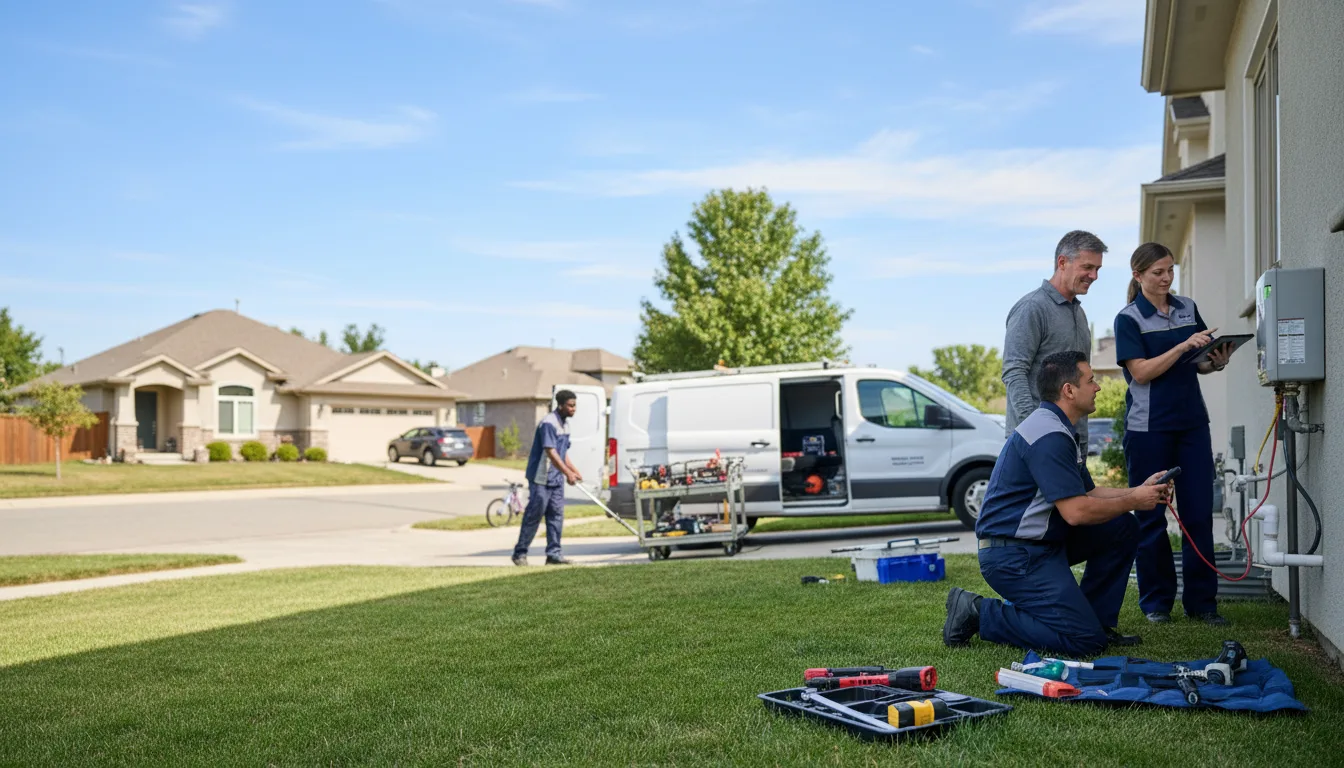 Tankless water heater service in El Reno, OK